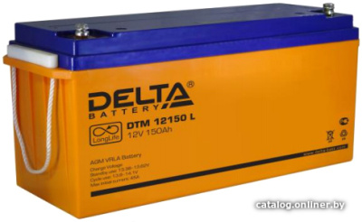 Купить аккумулятор для ибп delta dtm 12150 l (12в/150 а·ч) в интернет-магазине X-core.by