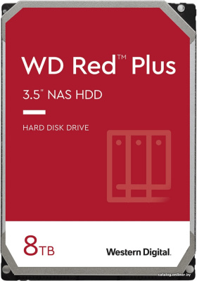 Жесткий диск WD Red Plus 8TB WD80EFBX купить в интернет-магазине X-core.by