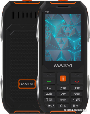 Купить кнопочный телефон maxvi t101 (оранжевый) в интернет-магазине X-core.by