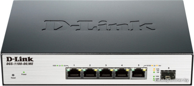Купить коммутатор d-link dgs-1100-06/me/a1b в интернет-магазине X-core.by