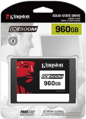 SSD Kingston DC500M 960GB SEDC500M/960G  купить в интернет-магазине X-core.by