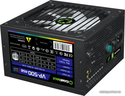 Блок питания GameMax VP-500-RGB  купить в интернет-магазине X-core.by