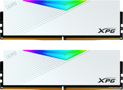 Оперативная память A-Data XPG Lancer RGB 2x16ГБ DDR5 5200 МГц AX5U5200C3816G-DCLARWH  купить в интернет-магазине X-core.by
