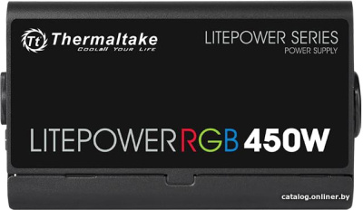 Блок питания Thermaltake Litepower RGB 450W LTP-450AL2NK  купить в интернет-магазине X-core.by