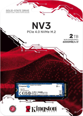 SSD Kingston NV3 2TB SNV3S/2000G  купить в интернет-магазине X-core.by