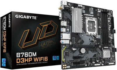 Материнская плата Gigabyte B760M D3HP WiFi6  купить в интернет-магазине X-core.by
