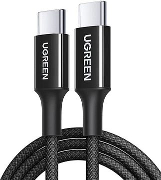 Кабель Ugreen L502 USB Type-C - USB Type-C (2 м, черный)