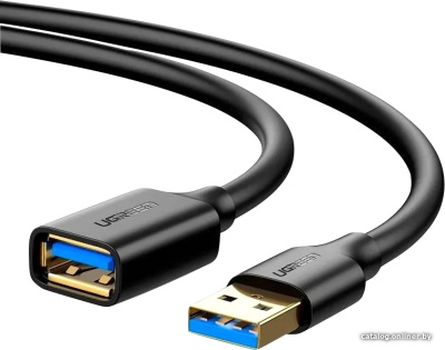 Купить удлинитель ugreen us129 30125 usb type-a - usb type-a (0.5 м, черный) в интернет-магазине X-core.by