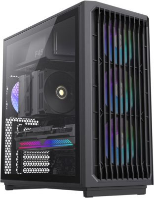 Корпус GameMax F45 BK (черный)  купить в интернет-магазине X-core.by