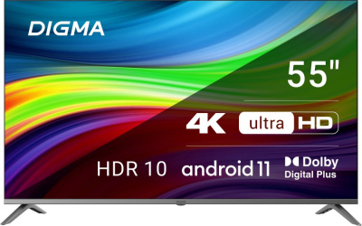 Купить телевизор digma dm-led55ubb41 в интернет-магазине X-core.by