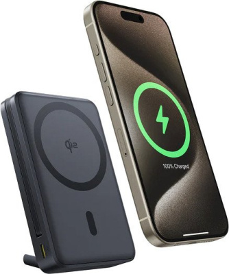 Купить внешний аккумулятор baseus nomos qi2 magnetic power bank 10000mah (черный) в интернет-магазине X-core.by