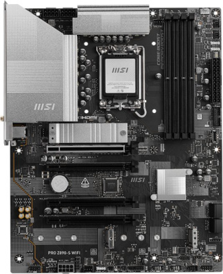 Материнская плата MSI Pro Z890-S WiFi  купить в интернет-магазине X-core.by