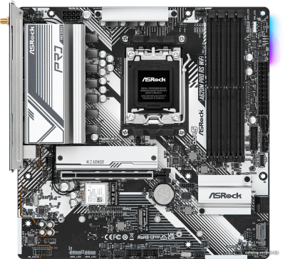 Материнская плата ASRock A620M Pro RS WiFi  купить в интернет-магазине X-core.by