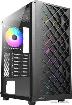 Корпус AZZA Spectra (черный)  купить в интернет-магазине X-core.by