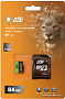Карта памяти AGI TF138 microSDHC AGI064GU1TF138 64GB (с адаптером)