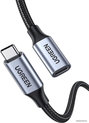 Купить кабель ugreen us372 30205 usb type-c - usb type-c (1 м, черный/серый) в интернет-магазине X-core.by