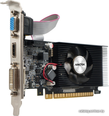 Видеокарта Arktek GeForce GT210 1GB DDR3 AKN210D3S1GL1  купить в интернет-магазине X-core.by