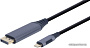 Кабель Cablexpert USB Type-C - DisplayPort CC-USB3C-DPF-01-6 (1.8 м, фиолетовый)