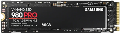 SSD Samsung 980 Pro 500GB MZ-V8P500BW  купить в интернет-магазине X-core.by