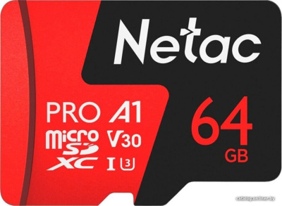 Купить карта памяти netac p500 extreme pro 64gb nt02p500pro-064g-s в интернет-магазине X-core.by