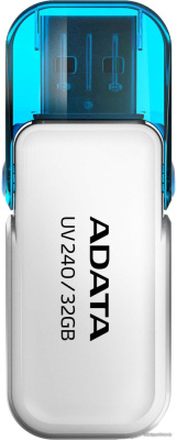 USB Flash A-Data UV240 32GB (белый)  купить в интернет-магазине X-core.by
