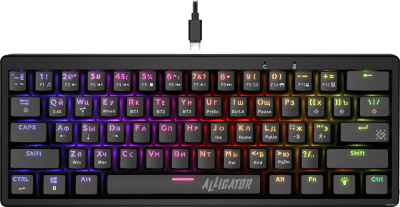 Купить клавиатура defender alligator gk-315 (черный) в интернет-магазине X-core.by
