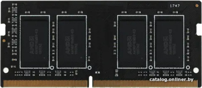 Оперативная память AMD Radeon R7 Performance Series 4ГБ DDR4 SODIMM PC4-19200 R744G2400S1S-U  купить в интернет-магазине X-core.by