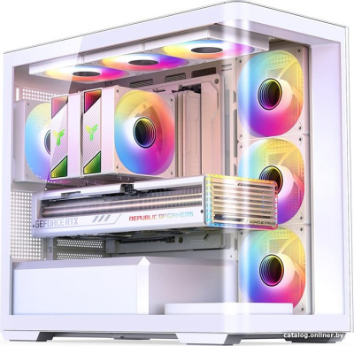 Корпус Jonsbo D300 (белый)  купить в интернет-магазине X-core.by