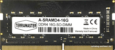 Оперативная память TerraMaster 16ГБ DDR4 SODIMM 2666 МГц A-SRAMD4-16G  купить в интернет-магазине X-core.by