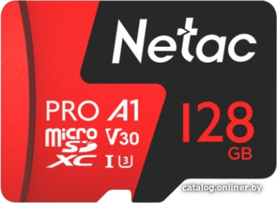 Купить карта памяти netac p500 extreme pro 128gb nt02p500pro-128g-s в интернет-магазине X-core.by