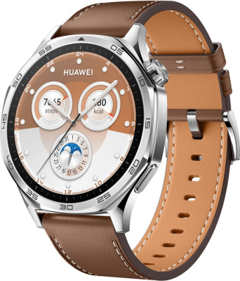 Купить умные часы huawei watch gt 5 46 мм (коричневый) в интернет-магазине X-core.by