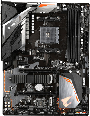 Материнская плата Gigabyte B450 Aorus Elite V2 (rev. 1.x)  купить в интернет-магазине X-core.by