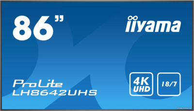 Купить информационная панель iiyama prolite lh8642uhs-b3 в интернет-магазине X-core.by