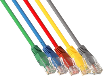 Купить кабель exegate utp-rj45-rj45-5e-5m-bl 5 м (синий) в интернет-магазине X-core.by