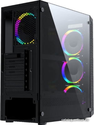 Корпус Powercase Mistral X4 Mesh LED  купить в интернет-магазине X-core.by