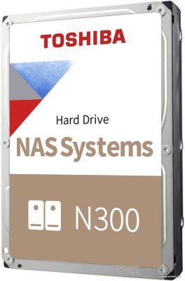 Жесткий диск Toshiba N300 4TB HDWG440UZSVA купить в интернет-магазине X-core.by