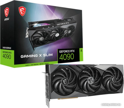 Видеокарта MSI GeForce RTX 4090 Gaming X Slim 24G  купить в интернет-магазине X-core.by