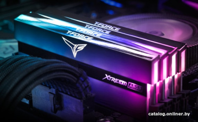Оперативная память Team Xtreem ARGB 2x8GB DDR4 PC4-25600 TF10D416G3200HC16CDC01  купить в интернет-магазине X-core.by