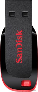 USB Flash SanDisk Cruzer Blade Black 128GB (SDCZ50-128G-B35)