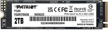 SSD Patriot P320 2TB P320P2TBM28