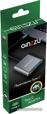 Купить адаптер ginzzu gc-878hvc в интернет-магазине X-core.by