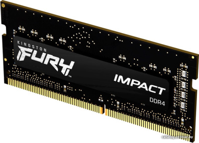 Оперативная память Kingston FURY Impact 8GB DDR4 SODIMM PC4-21300 KF426S15IB/8  купить в интернет-магазине X-core.by