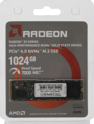 SSD AMD Radeon R3 1TB R3MP41024G8  купить в интернет-магазине X-core.by