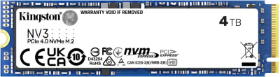 SSD Kingston NV3 4TB SNV3S/4000G  купить в интернет-магазине X-core.by