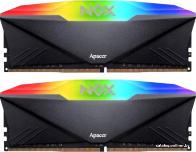 Оперативная память Apacer NOX RGB 2x8ГБ DDR4 3200 МГц AH4U16G32C28YNBAA-2  купить в интернет-магазине X-core.by