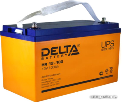 Купить аккумулятор для ибп delta hr 12-100 (12в/100 а·ч) в интернет-магазине X-core.by