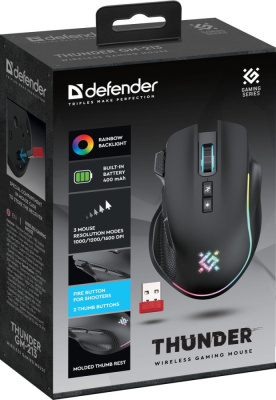 Купить игровая мышь defender thunder gm-213 в интернет-магазине X-core.by