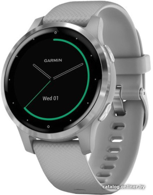 Купить умные часы garmin vivoactive 4s (серый/серебристый) в интернет-магазине X-core.by