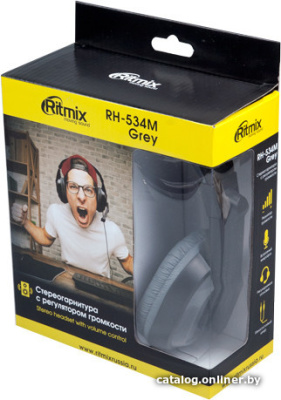 Купить наушники ritmix rh-534m в интернет-магазине X-core.by