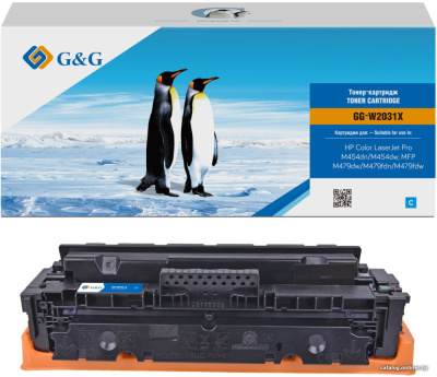 Купить картридж g&g gg-w2031x (аналог hp w2031x) в интернет-магазине X-core.by